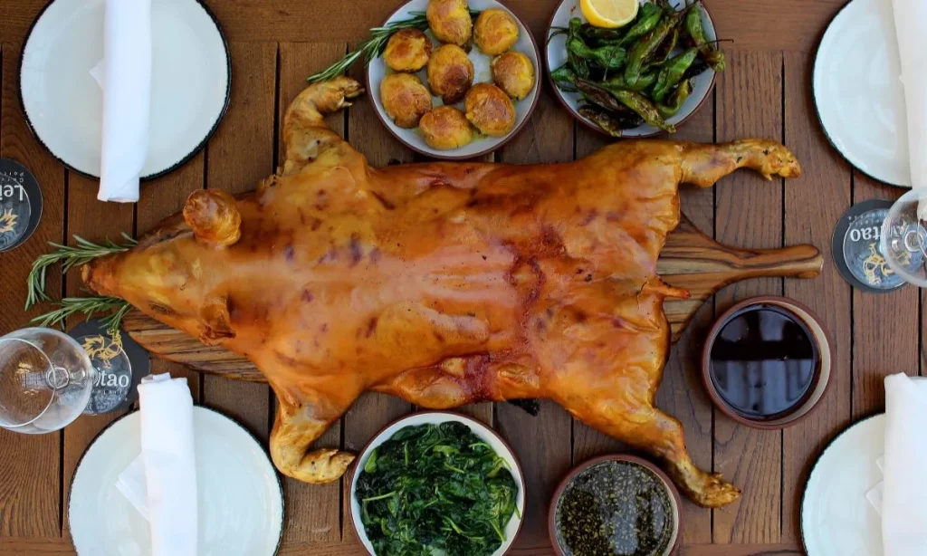 Leitão Portuguese roast pig